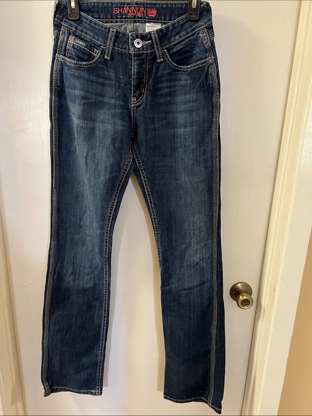 Cinch Women's Straight Leg Jeans in Dark Indigo